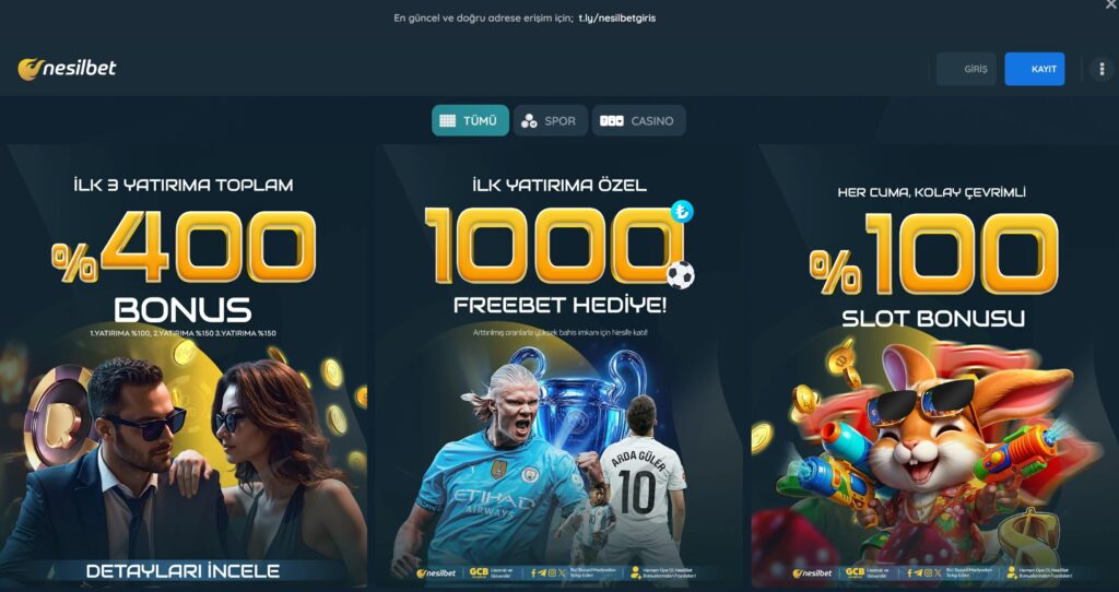 nesilbet bonusları